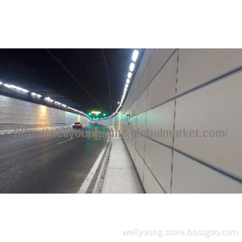 Melamine coating fire rated tunnel panel